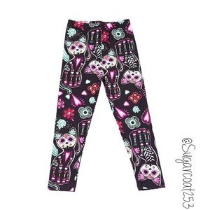 •New Mix• Kids Soft Kitty Sugar Skull Leggings